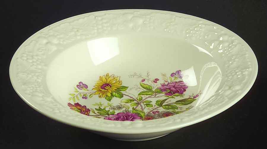 TH6 Rim Fruit/Dessert (Sauce) Bowl by Homer Laughlin -1