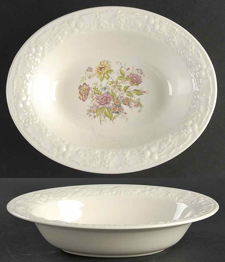 TH6 9" Oval Vegetable Bowl by Homer Laughlin -1