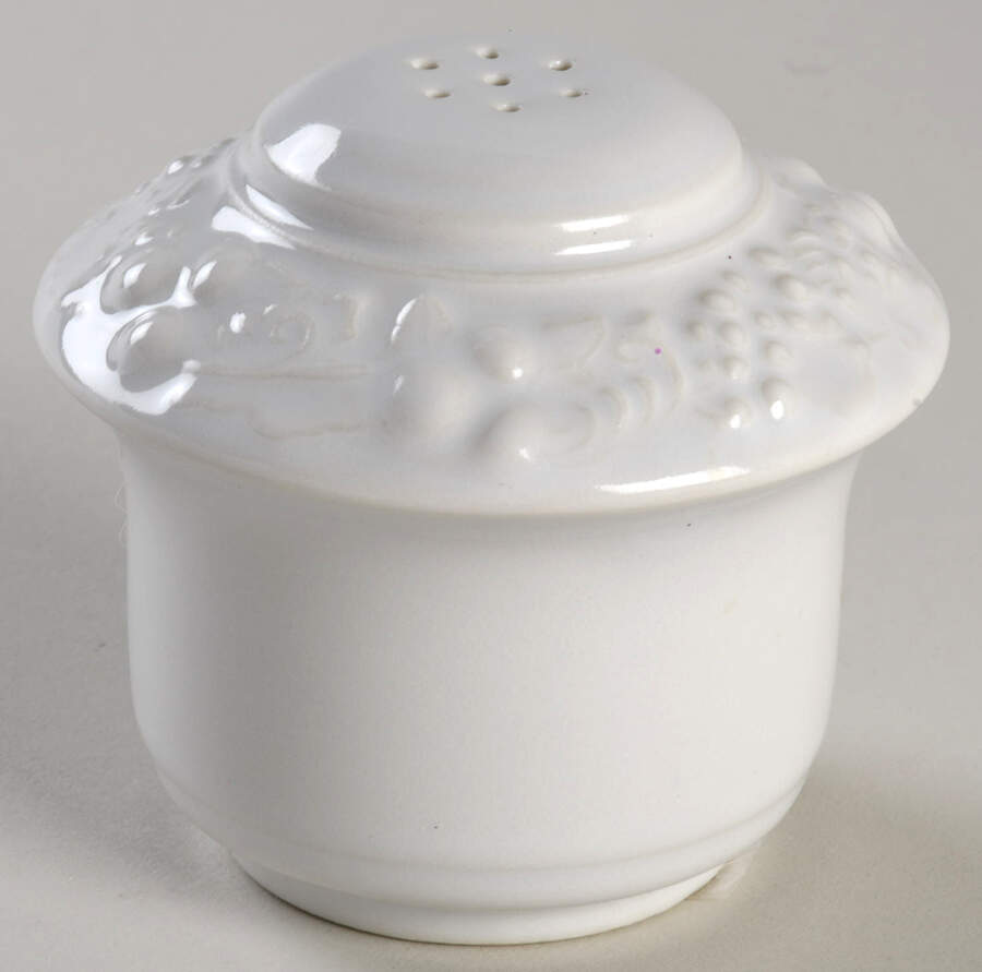 Theme Off White (Eggshell) Pepper Shaker by Homer Laughlin -1