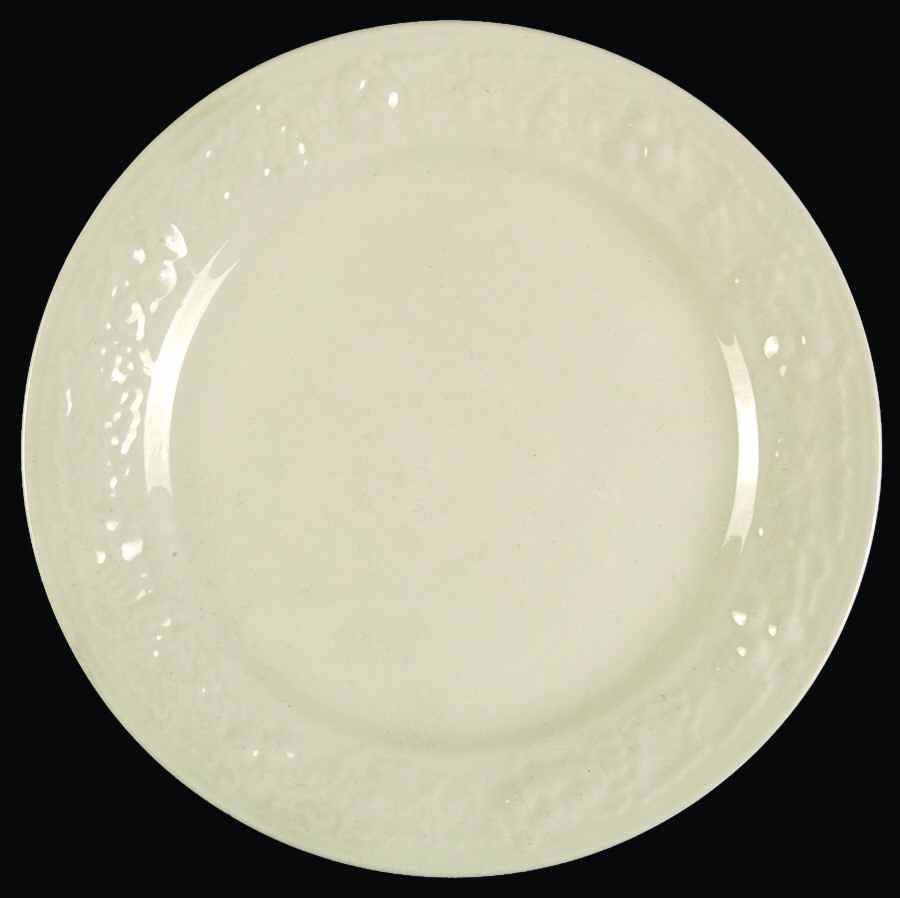 Theme Off White (Eggshell) Dessert/Pie Plate by Homer Laughlin -1