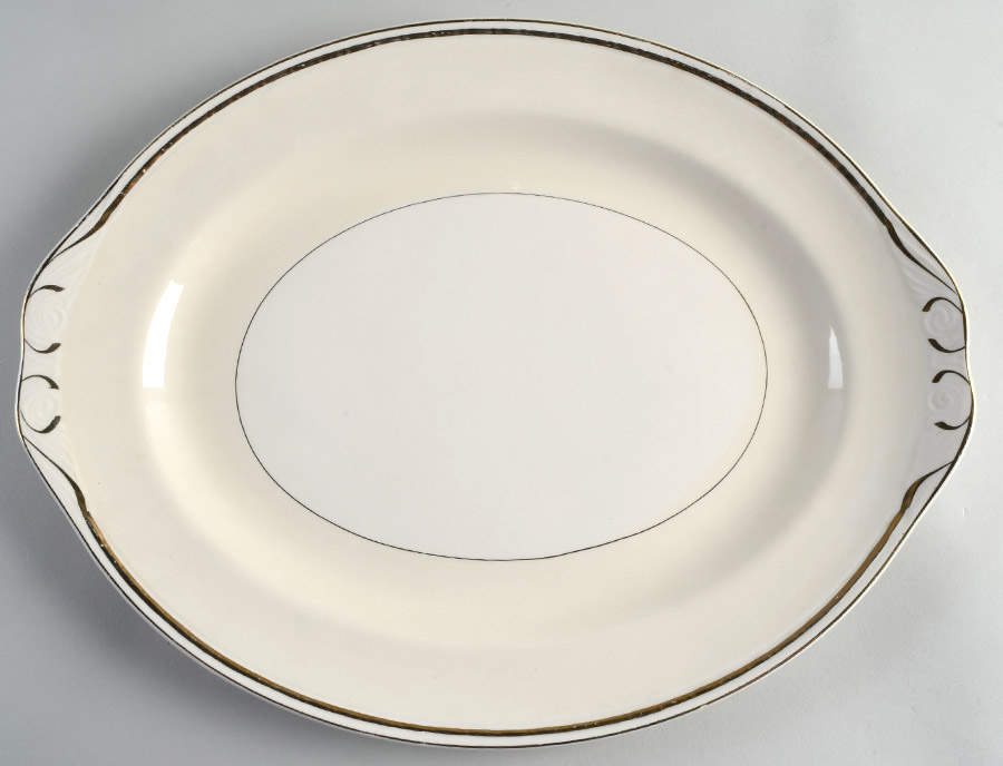 Viceroy 16" Oval Serving Platter by Homer Laughlin -1