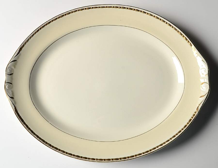 Viceroy 13" Oval Serving Platter by Homer Laughlin -1