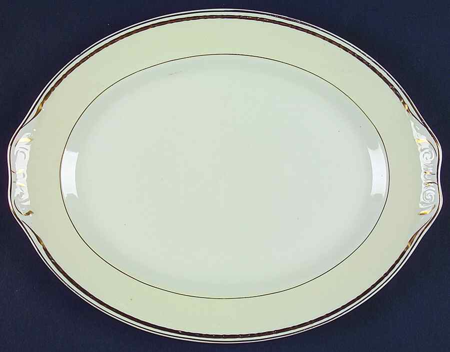 Viceroy 11" Oval Serving Platter by Homer Laughlin -1