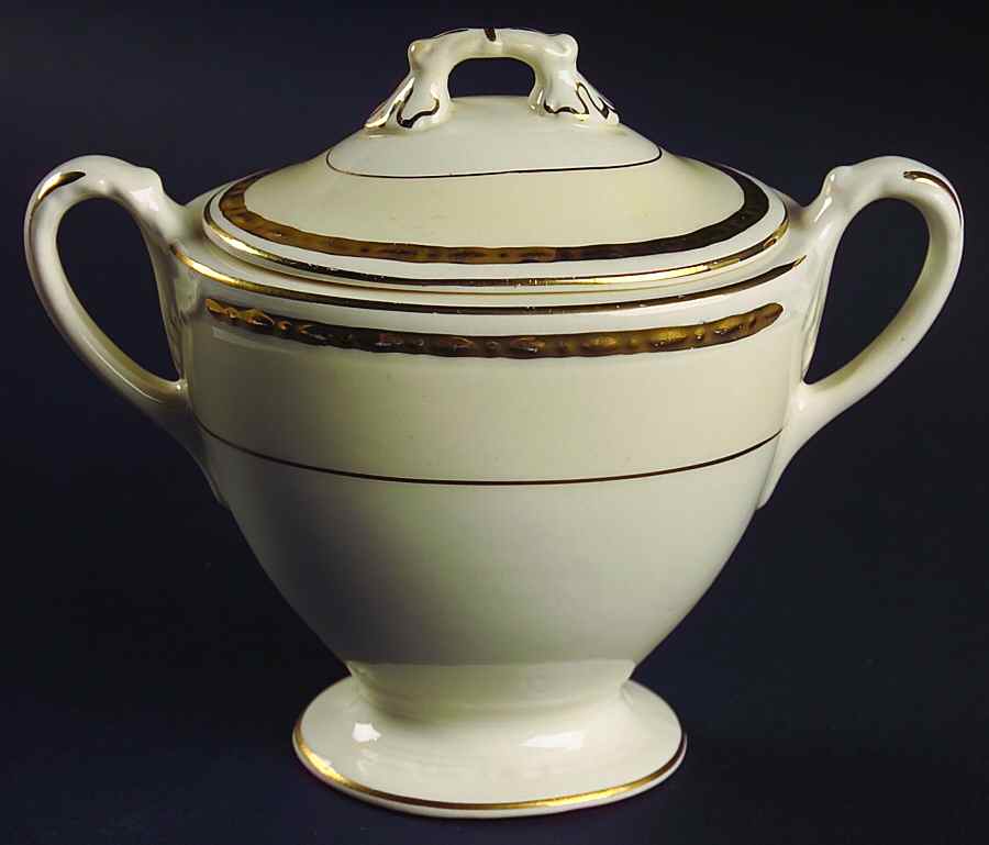 Viceroy Sugar Bowl & Lid by Homer Laughlin -1