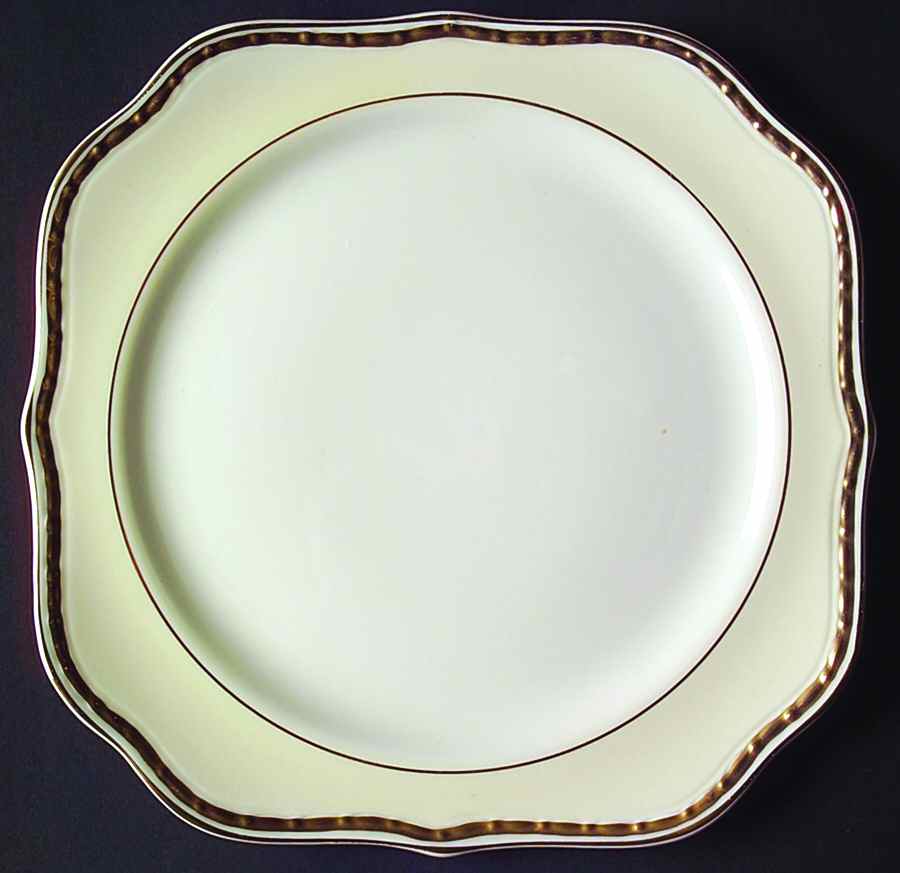 Viceroy Square Salad Plate by Homer Laughlin -1
