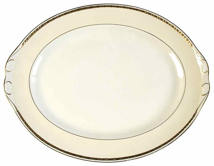 Viceroy 15" Oval Serving Platter by Homer Laughlin -1
