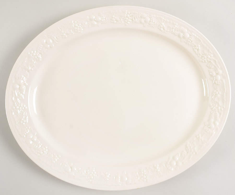 Vintage 15" Oval Serving Platter by Homer Laughlin -1