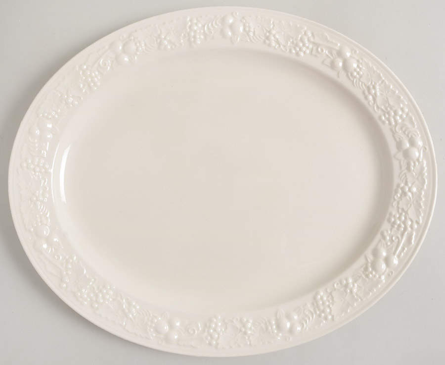 Vintage 13" Oval Serving Platter by Homer Laughlin -1