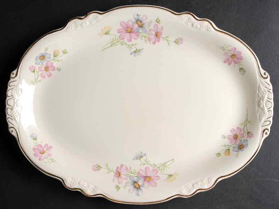 VR431 15" Oval Serving Platter by Homer Laughlin -1