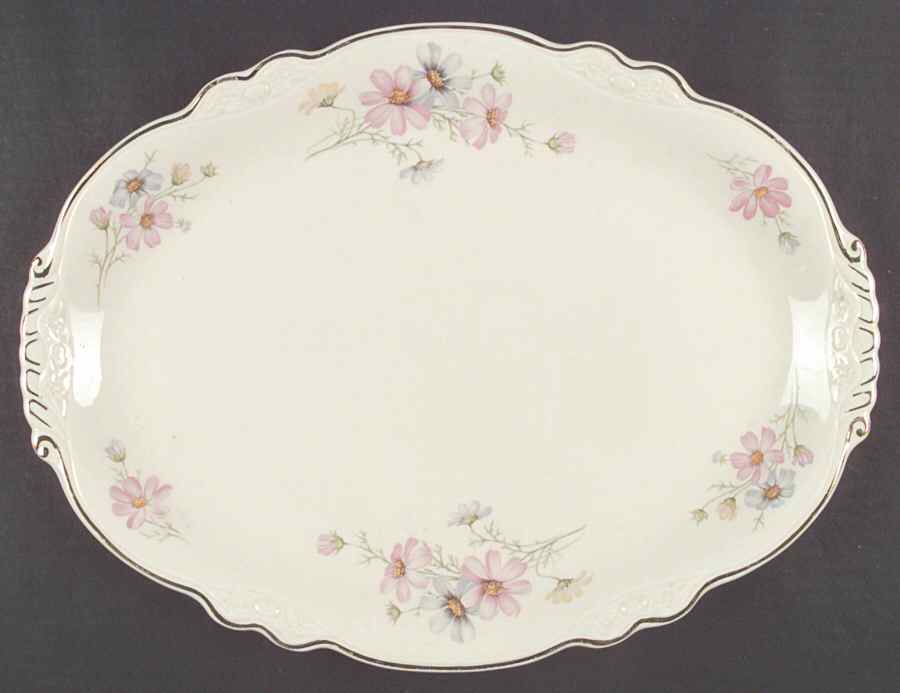 VR431 11" Oval Serving Platter by Homer Laughlin -1