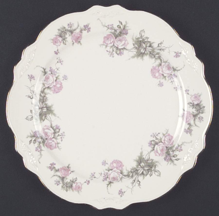 Heather Rose (Virginia Rose) Dinner Plate by Homer Laughlin -1