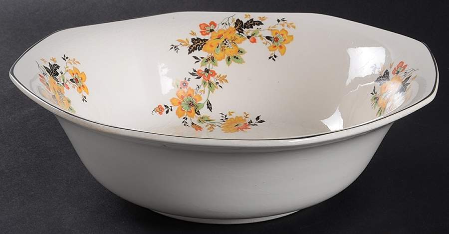 W127-30 9" Round Vegetable Bowl by Homer Laughlin -1