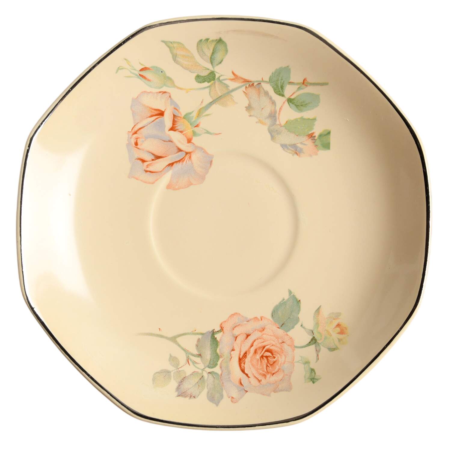 W132 Saucer for Bouillon Cup by Homer Laughlin -1