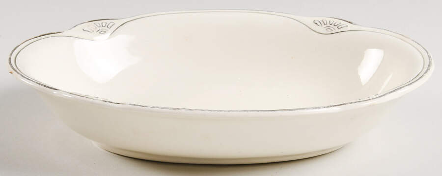 W134 8" Oval Vegetable Bowl by Homer Laughlin -1