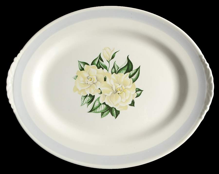 W150 11" Oval Serving Platter by Homer Laughlin -1