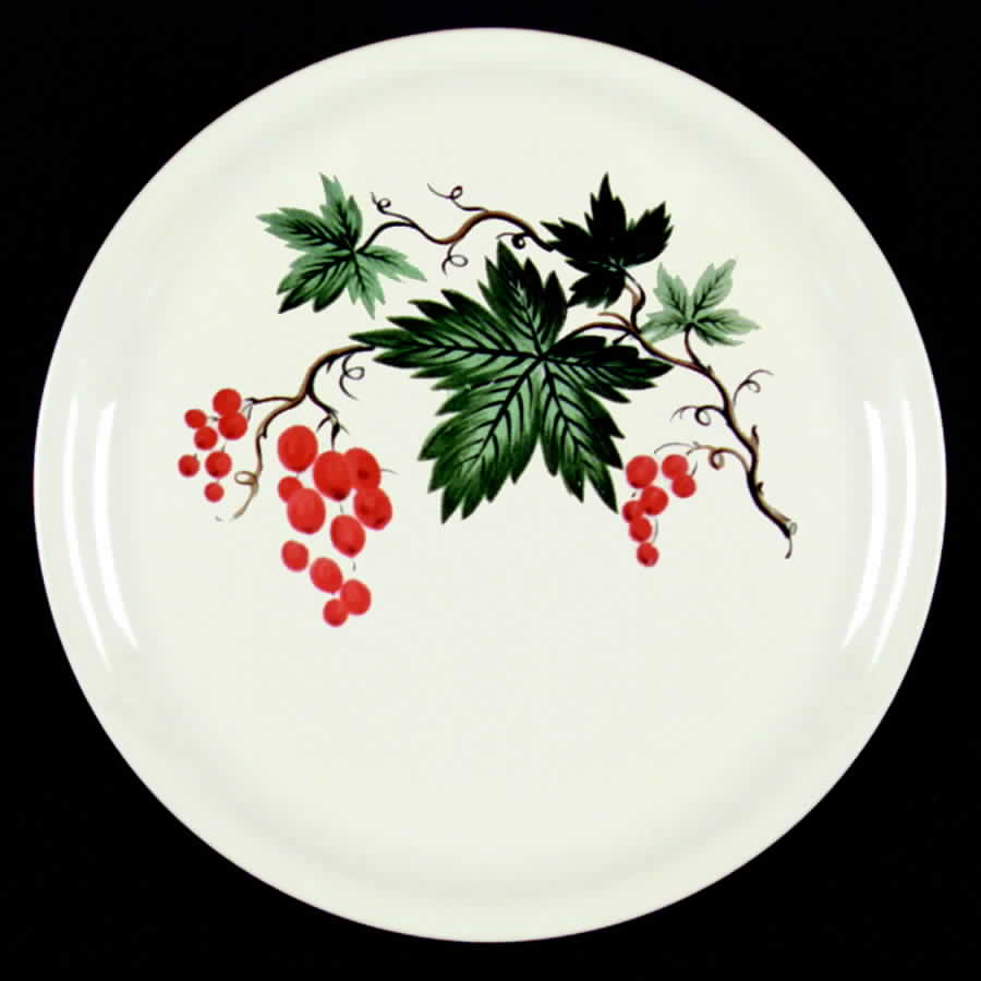 Wild Grapes Dinner Plate by Homer Laughlin -1