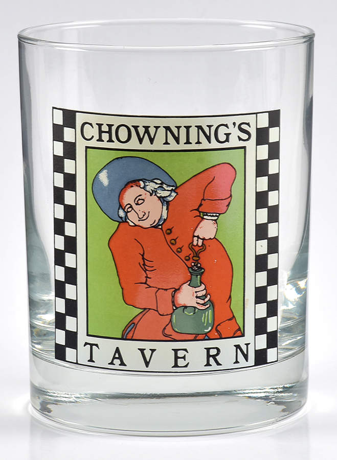Williamsburg Seville Shape Glassware Double Old Fashioned by Homer Laughlin -1