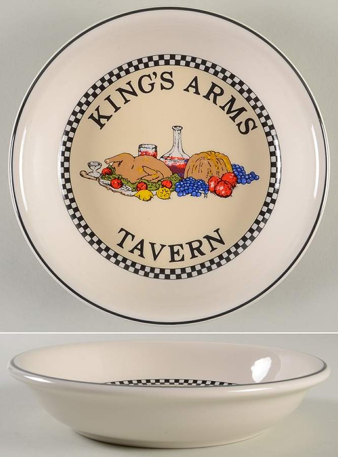 Williamsburg Seville Shape Coupe Soup Bowl by Homer Laughlin -1