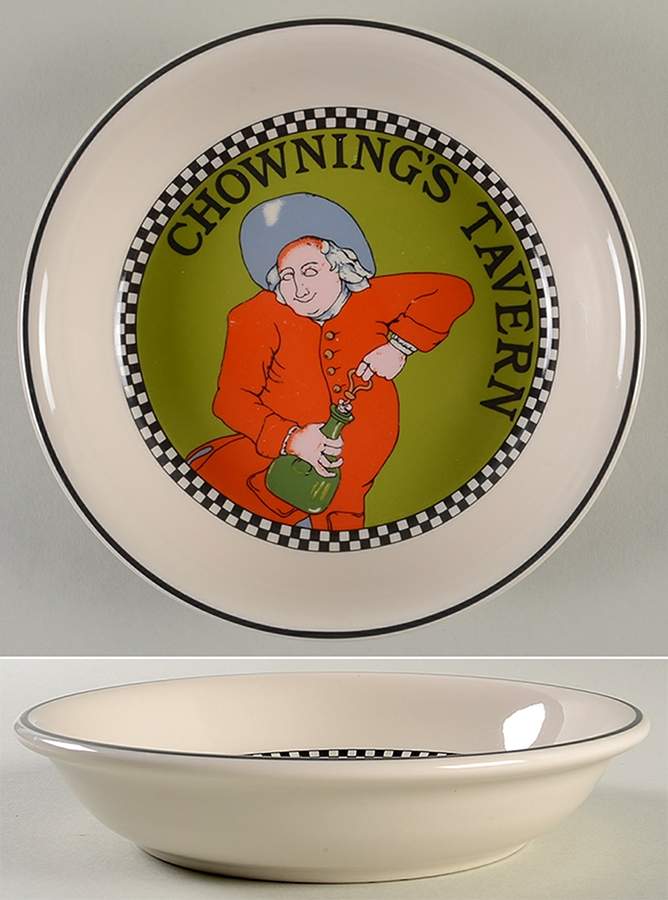 Williamsburg Seville Shape Coupe Soup Bowl by Homer Laughlin -1