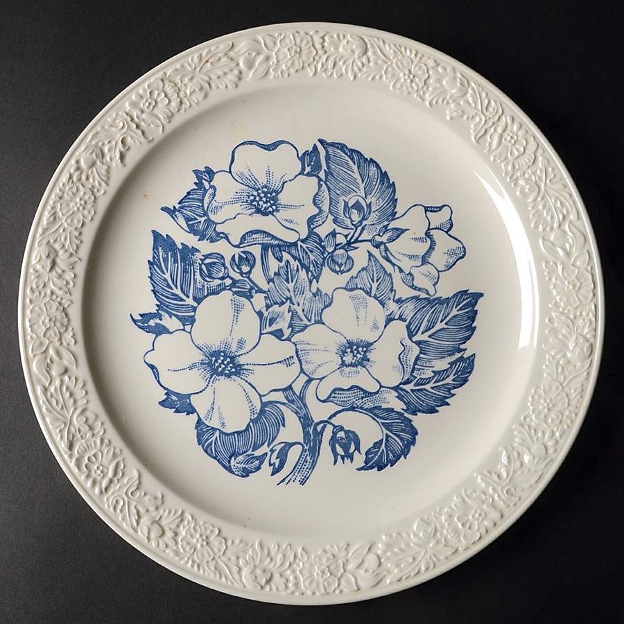 Wild Rose 12" Chop Plate (Round Platter) by Homer Laughlin -1