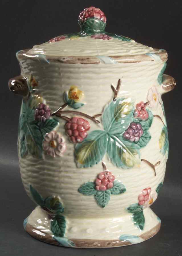 Berry Cookie Jar & Lid by Haldon-1