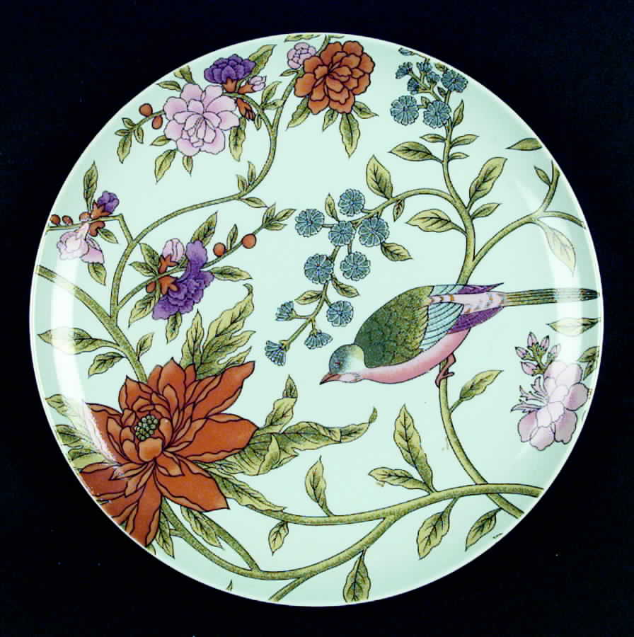 Blue Bird Dinner Plate by Haldon-1