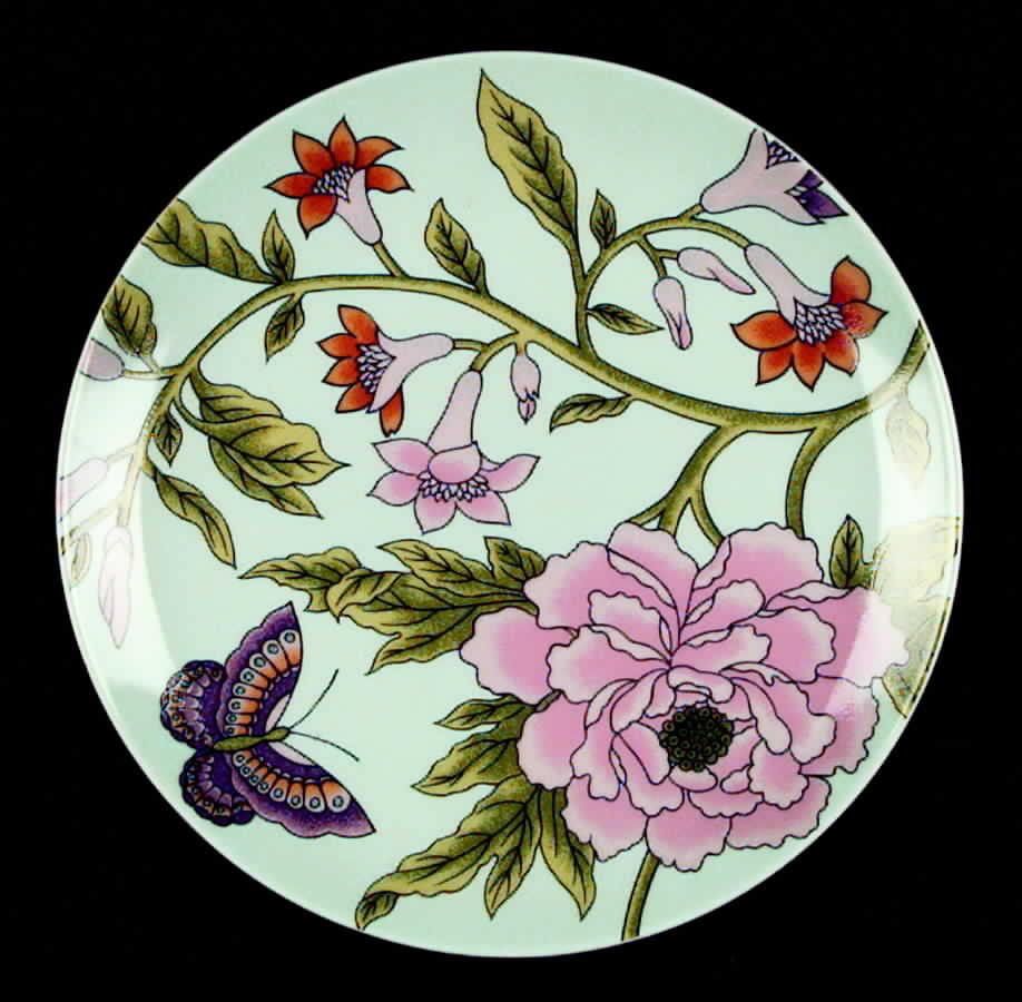 Blue Bird Salad Plate by Haldon-1