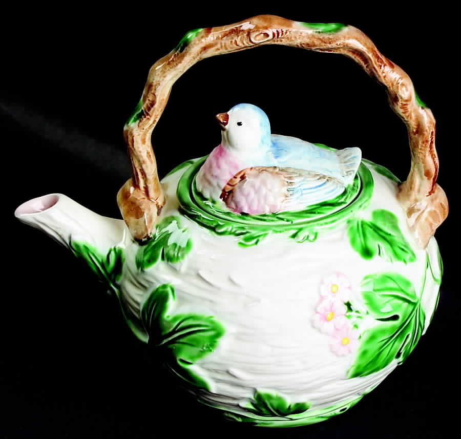 Blue Bird Teapot & Lid by Haldon-1