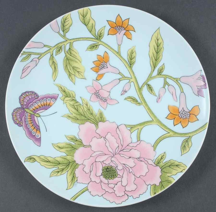 Blue Bird Salad Plate by Haldon-1