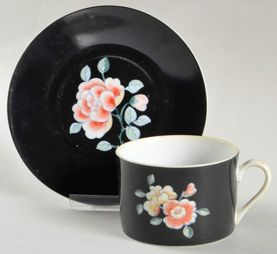 Caprice Flat Cup & Saucer Set by Haldon-1