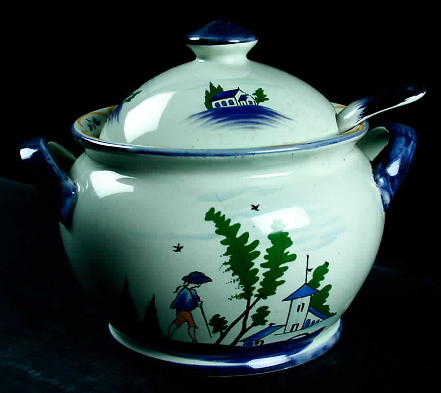 Normandie Tureen & Lid w/Ladle by Haldon-1