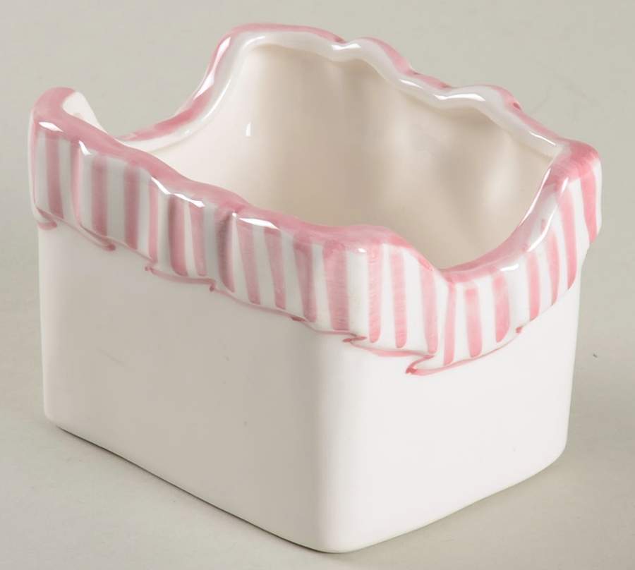Pink Stripe Sweetener Holder by Haldon-1