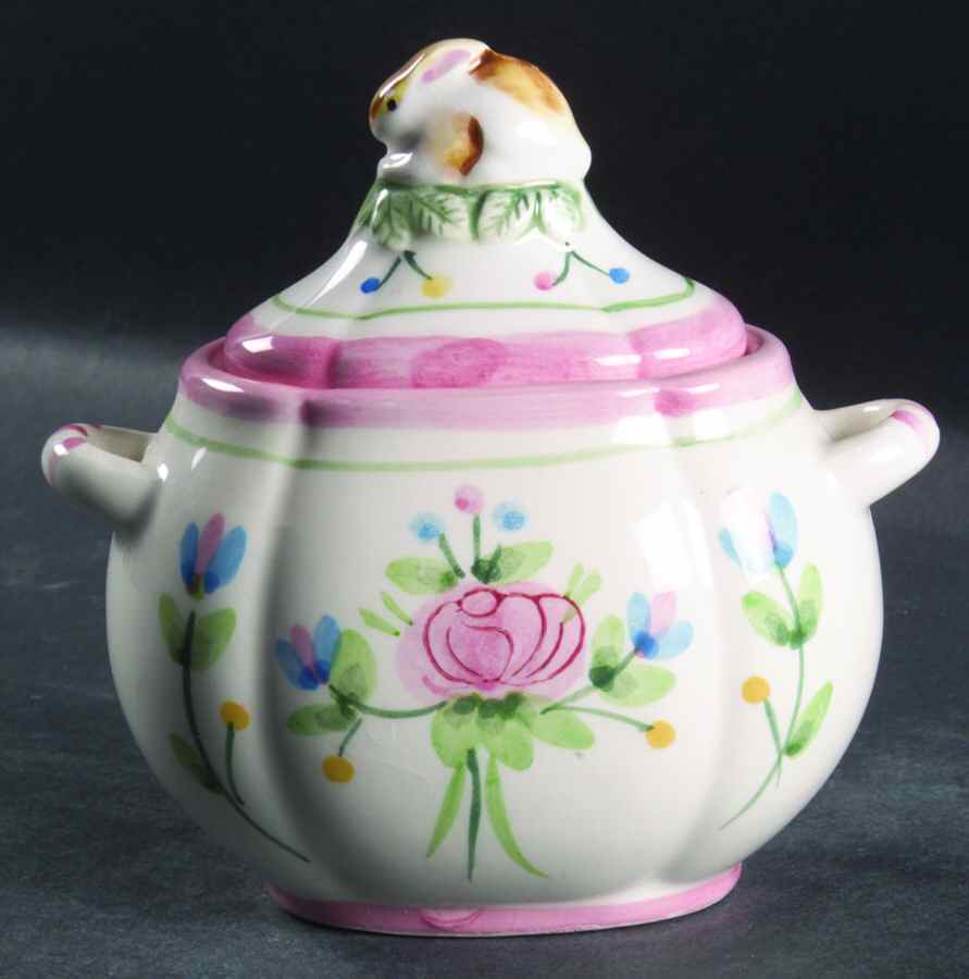 Provence Sugar Bowl & Lid by Haldon-1