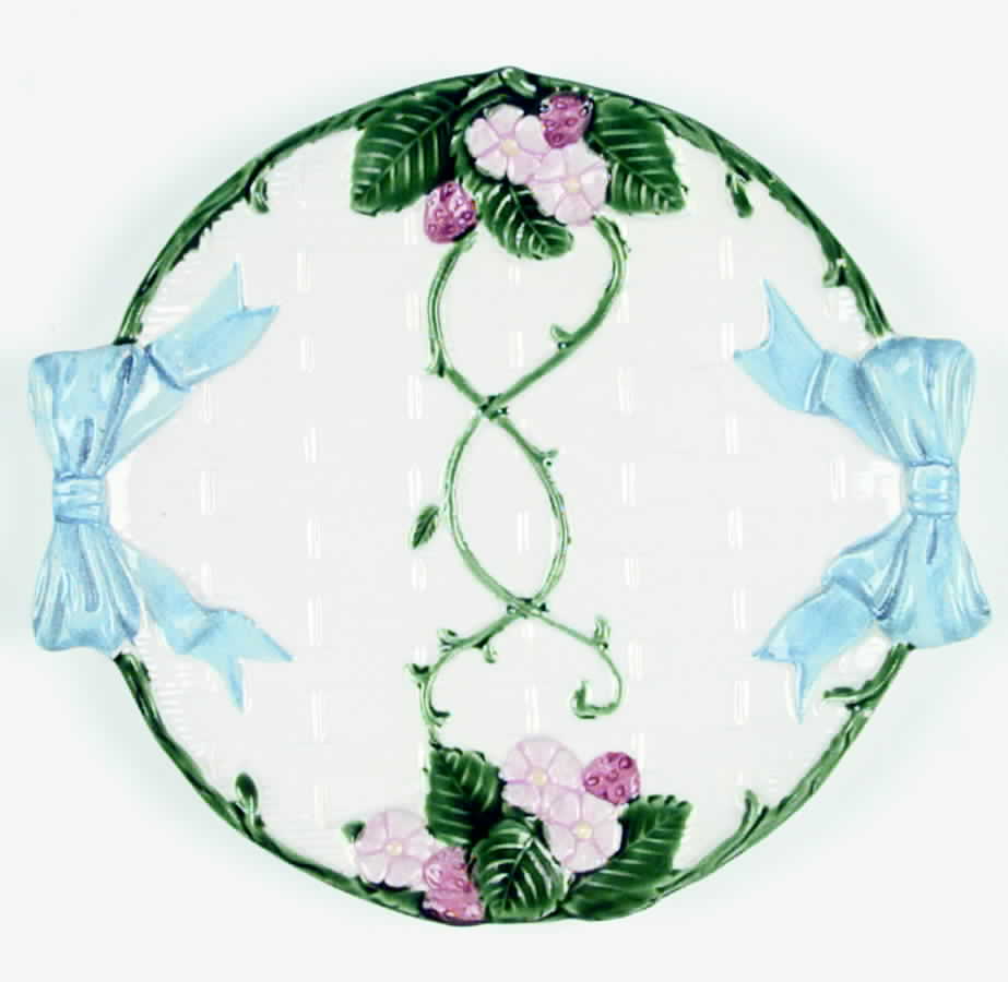 Ribbon & Bow Salad Plate by Haldon-1