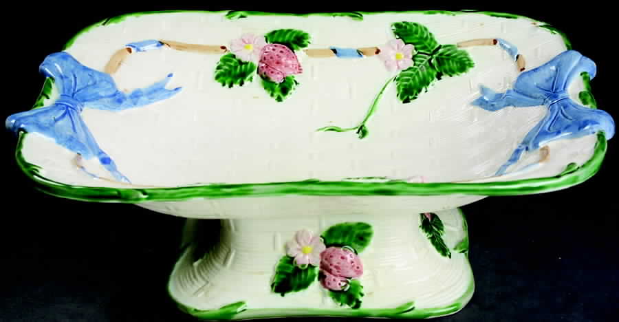 Ribbon & Bow Round Compote (Height X Width) by Haldon-1