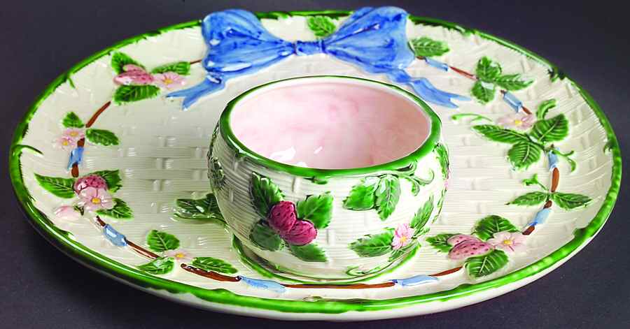 Ribbon & Bow (2 Piece) Chip & Dip Set by Haldon-1