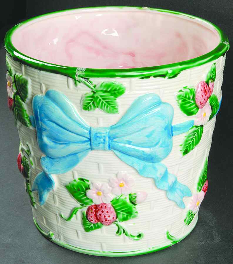 Ribbon & Bow 6" Cachepot by Haldon-1
