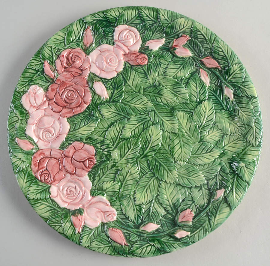 Rose 12" Chop Plate (Round Platter) by Haldon-1