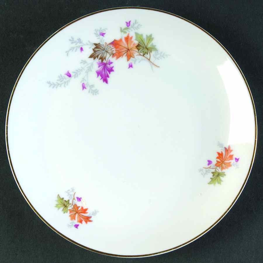 Autumn Bread & Butter Plate by Holiday-1