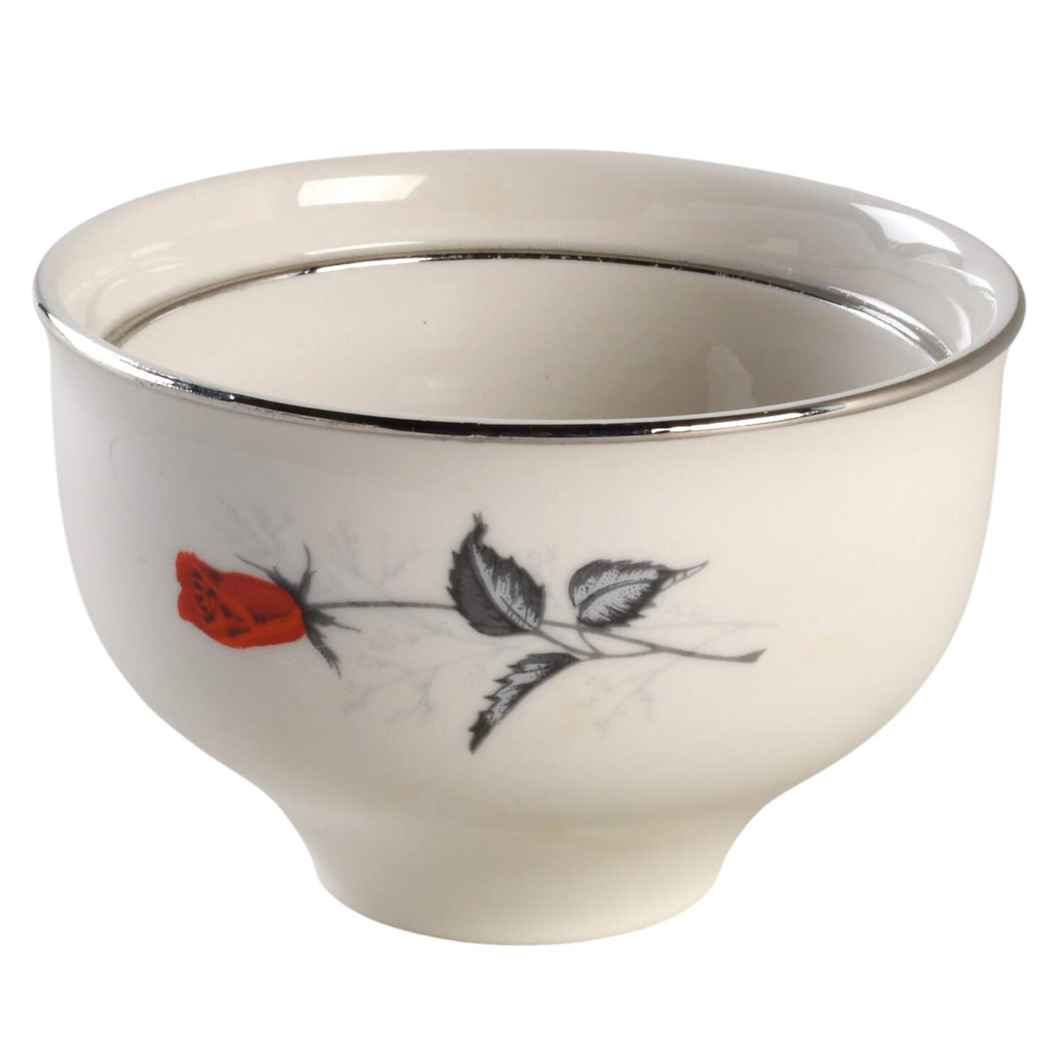 Rose Sugar Bowl No Lid by Holiday-1