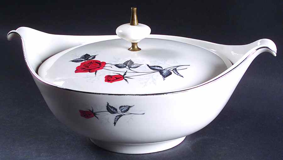 Rose Round Covered Vegetable by Holiday-1