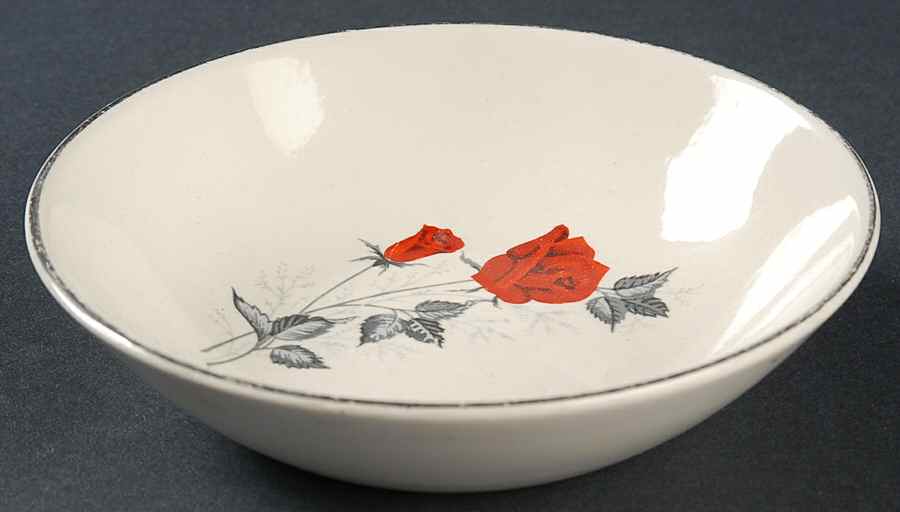 Rose Fruit/Dessert (Sauce) Bowl by Holiday-1