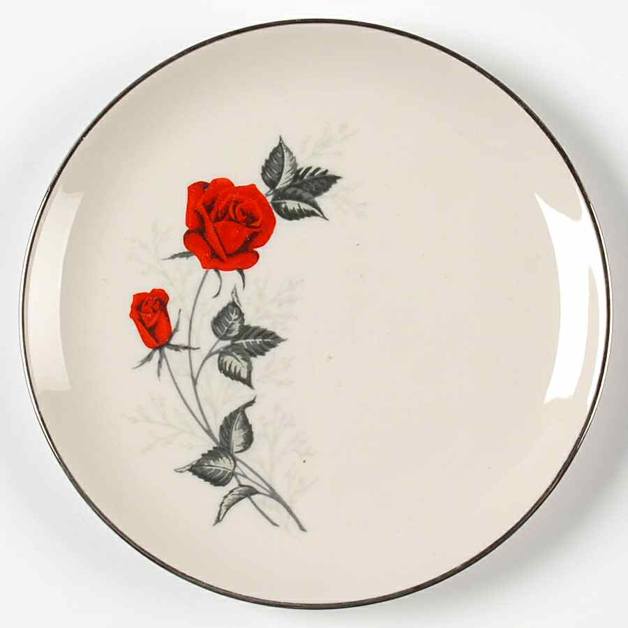 Rose Bread & Butter Plate by Holiday-1