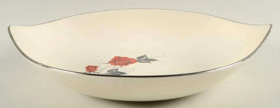 Rose 10" Round Vegetable Bowl by Holiday-1