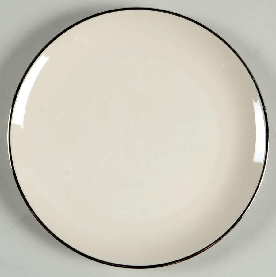 White Holiday Bread & Butter Plate by Holiday-1