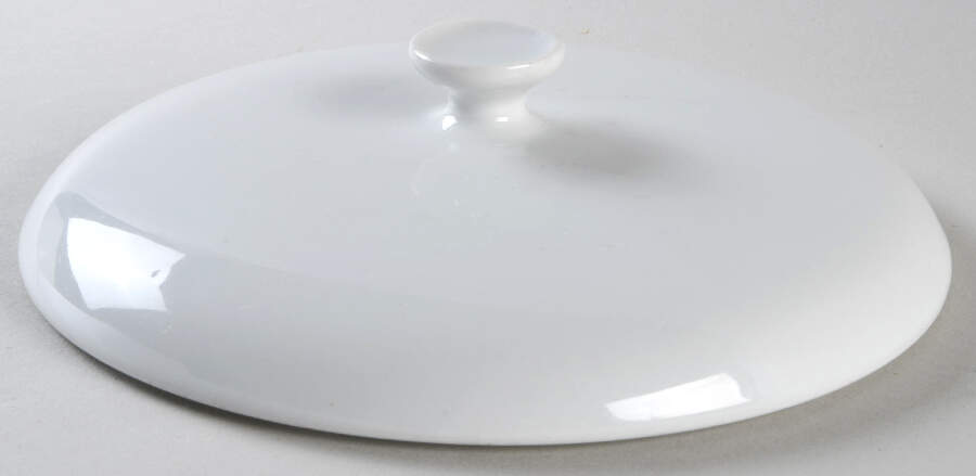 White Lid for Round Vegetable by Holiday-1