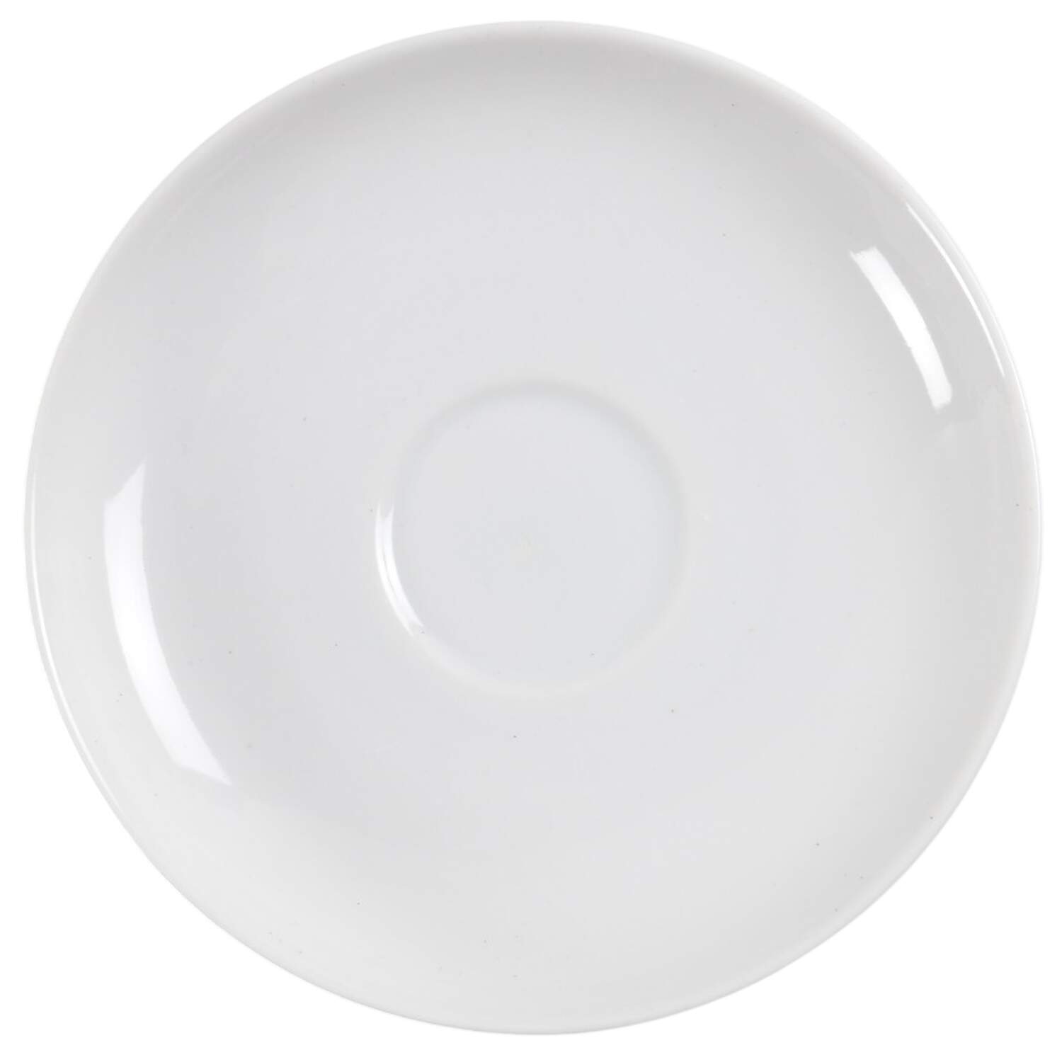 White Saucer for Flat Cup by Holiday-1