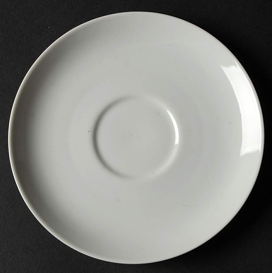 White Saucer for Flat Cup by Holiday-1