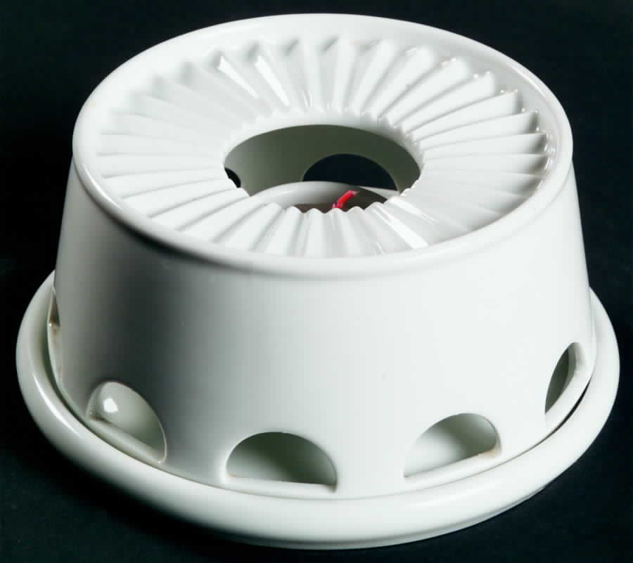 White 3-Piece Warmer Stand by Holiday-1