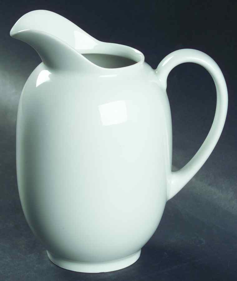 White 40 Oz Pitcher by Holiday-1